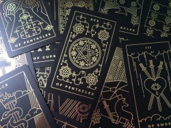 screamingbasement:  thesqeekykiwi: thecrossstitchwitch:  🌟THE GOLDEN THREAD TAROT🌟 I’ve only just been able to tear myself away from these beautiful cards in order to make this post. They arrived this morning and ever since, I’ve just been handling