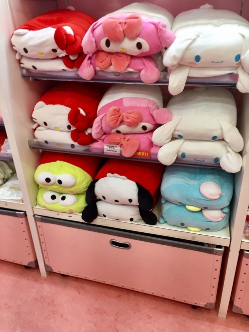 Sanrio Character Pillows - Sanrio Store, Japan