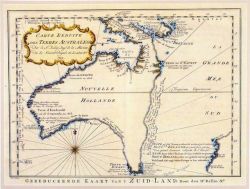 mapsontheweb:  Map of Australia, 1753.