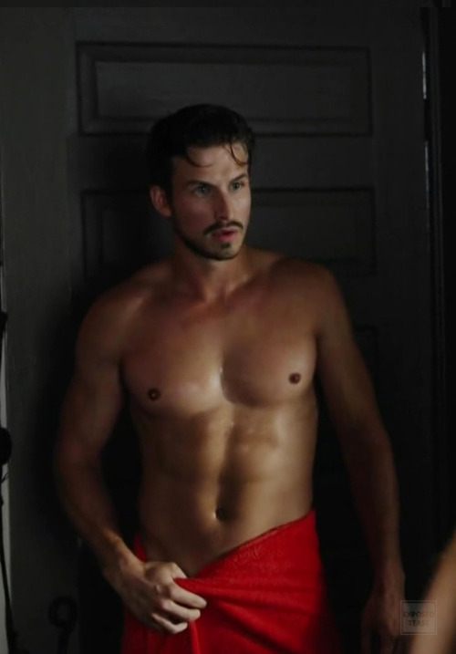 exposedtease:    Adam Huber in Room For Murder adult photos