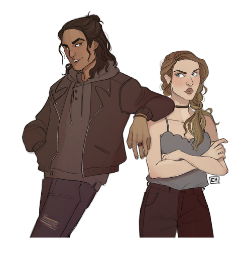 Modern! Cassian & Nesta