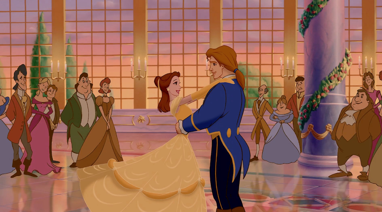 pandasize:  didyouknowwaltdisney:  Did you know? At the end of Beauty and the Beast