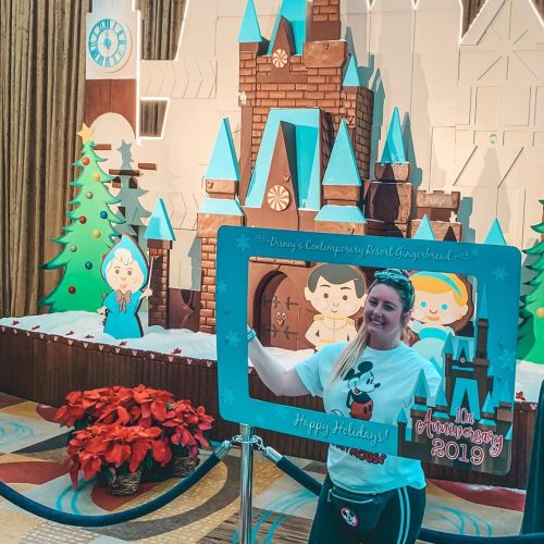 During the holiday season, the gingerbread displays around @waltdisneyworld are definitely sights to