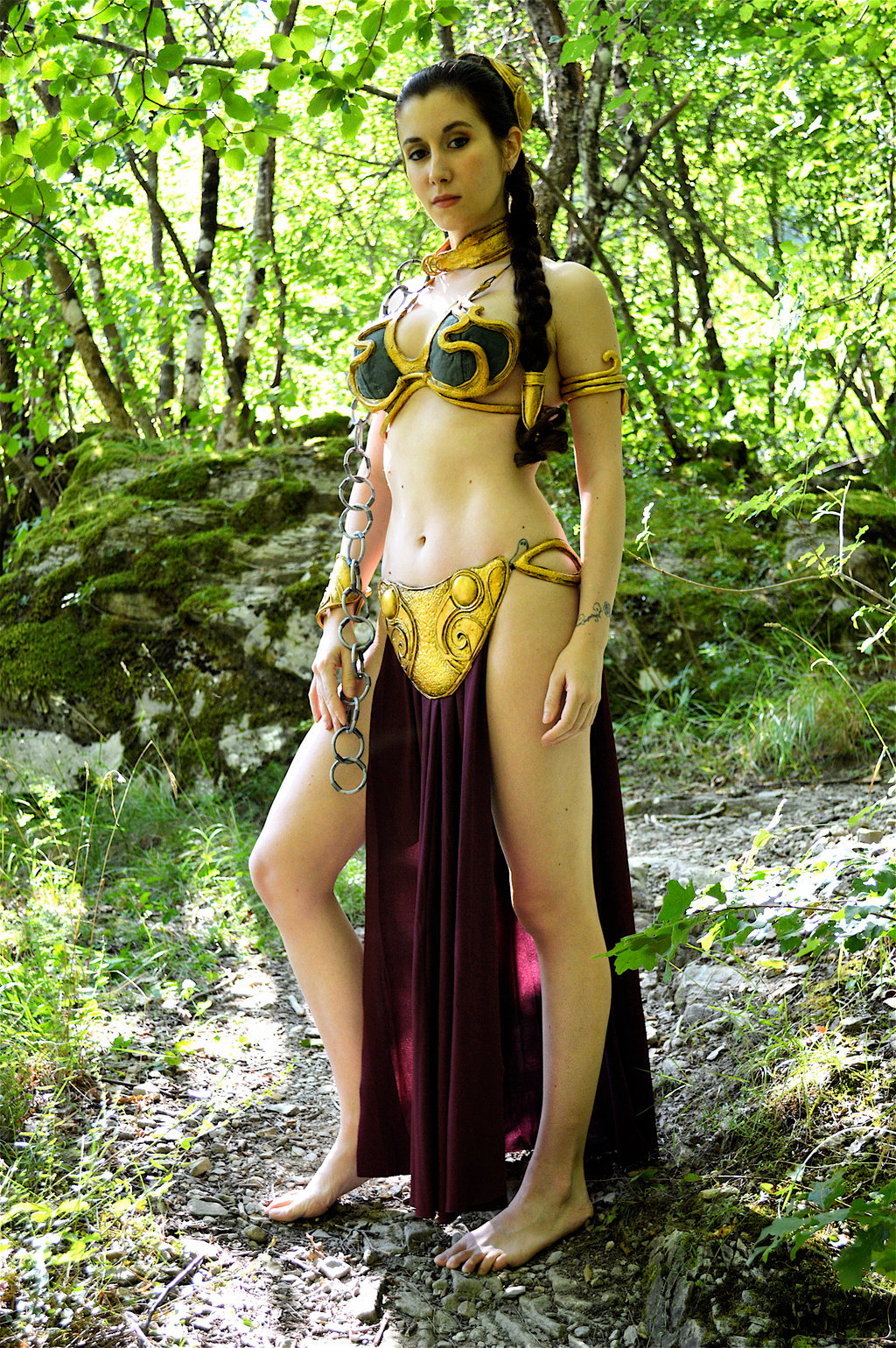 Disney princess leia slave