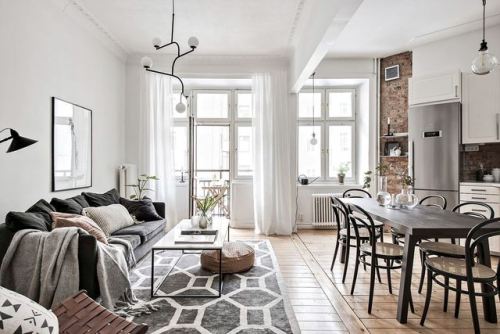Lovely Bright Apartment | Goteborg, SwedenLayout:(Source: bjurfors.se)