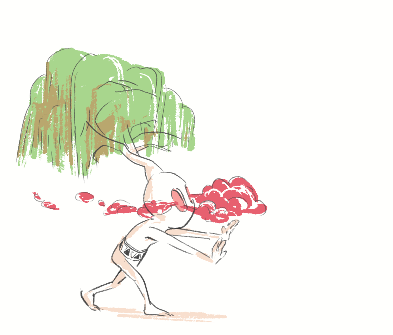 jasonlupas:More Pikmin gods. Part of my Pikment series imagining Pikmin as grown