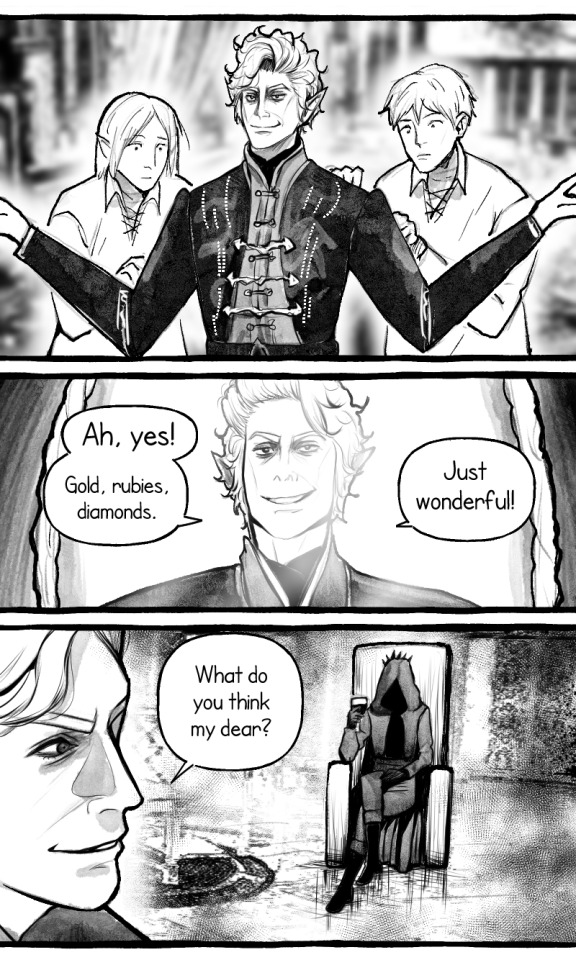 Lost Passions - Bg3 Comic Ascended Astarion / Spawn Astarion, DarkUrgeTav