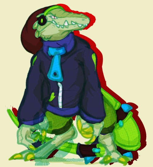 bunzilla-strikes-again:  Considerably one of my favorite characters in Lethal League Tail game be too skrong 