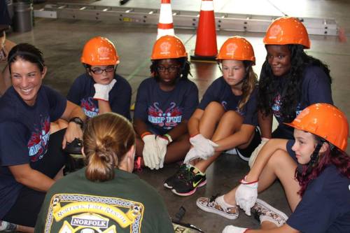 micdotcom: There’s an awesome camp where girls train to be firefighters Firefighting is a prof