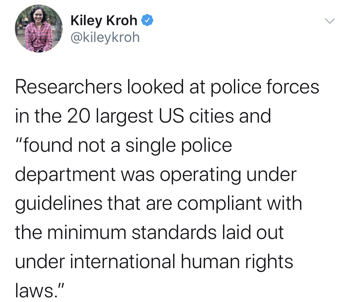 grimeclown:politijohn:Everything is certainly not okay https://www.independent.co.uk/news/world/americas/police-racism-us-cities-human-rights-cops-george-floyd-breonna-taylor-a9580251.htmlNot