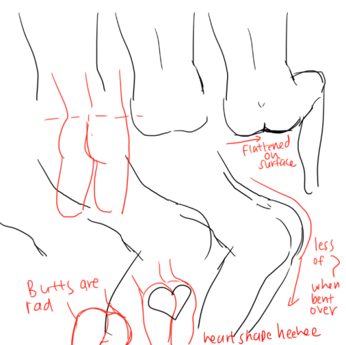 BUNS AND THIGHS to the person who wantd it rebloggable i added butts bc people kept asking me about 