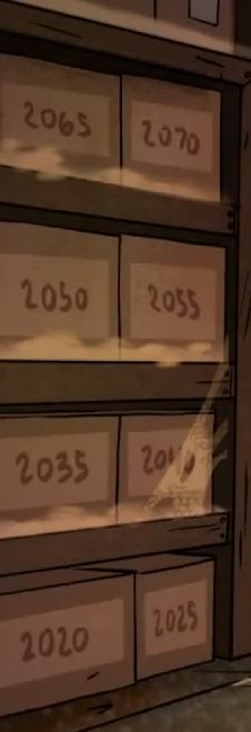 my-stereo-heart-beats-for-you:  Second weird thought - if the Author disappeared during the 1980s, why did his food stock only start in the 2010s/2020s? “What kind of disaster would need supplies for over sixty years?”The last boxes of supplies are