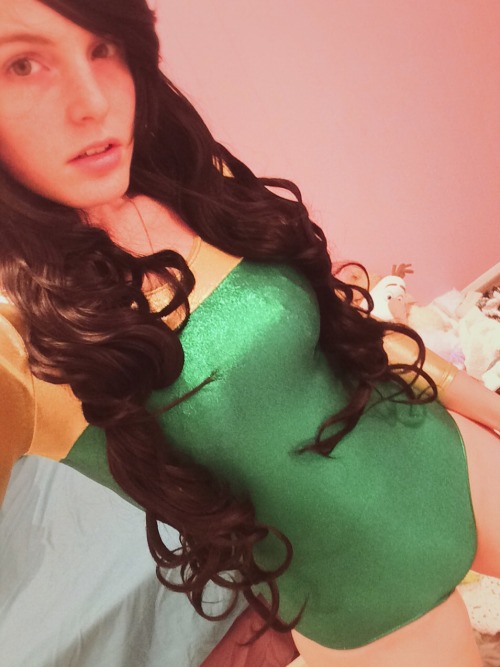 tinytimeladyy: My Green Leotard for Lady Loki