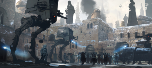 theamazingdigitalart:The amazing concept art for Star Wars: Rogue OneThe Art of Rogue One: A Star Wa