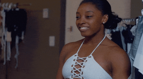 2opinionatedblackgirls:hustleinatrap:We doesn’t deserve Simone, she’s perfect.Go head sis!
