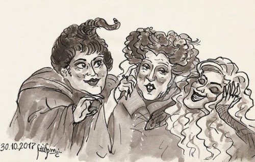 I Put A Spell On You inktober day 30 :: Hocus Pocus / 1993 