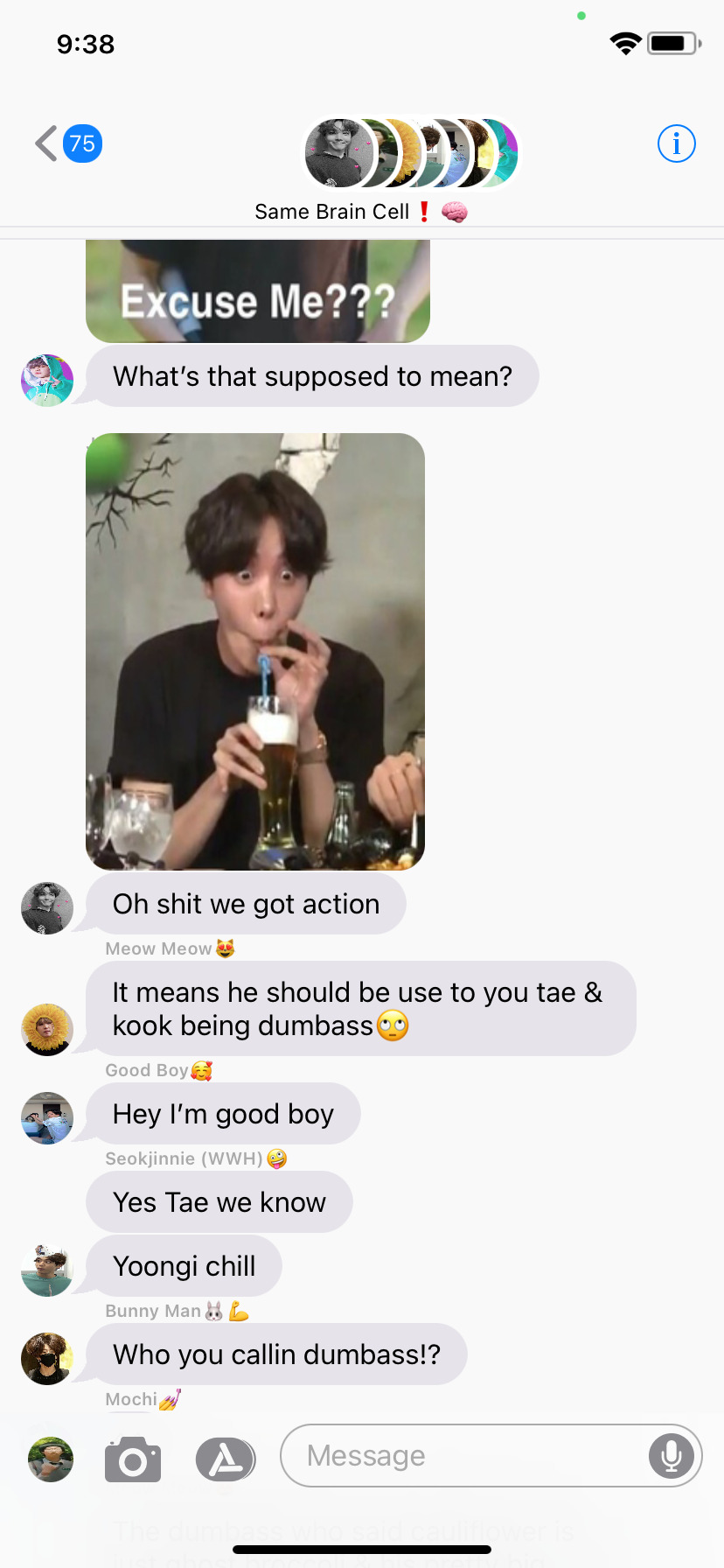 Bts Group Chat: 2