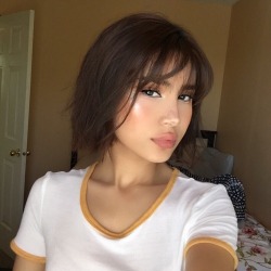 iamhannalashay:  filorat:  My new hair until I grow it out!  She looks unreal