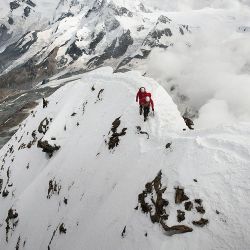 mammutalpine:  Mountaineers climbing the