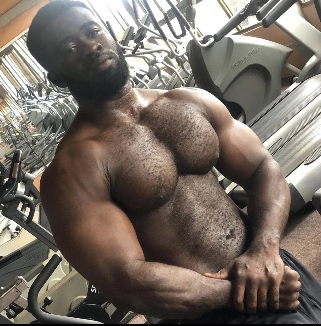 hairyarablover:Hairy, big, bearded, black and sweaty&hellip; damn 