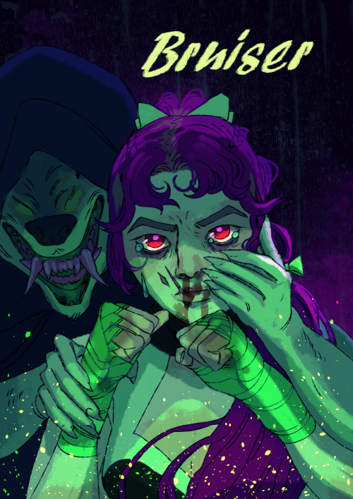 All The BRUISER Covers In One Place - So Excited To Release This Comic!