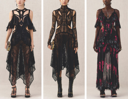 evermore-fashion:  Alexander McQueen Pre-Fall 2018 Collection