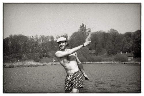 Me, Babelsberg 1991. Photo: Jörn Hartmann