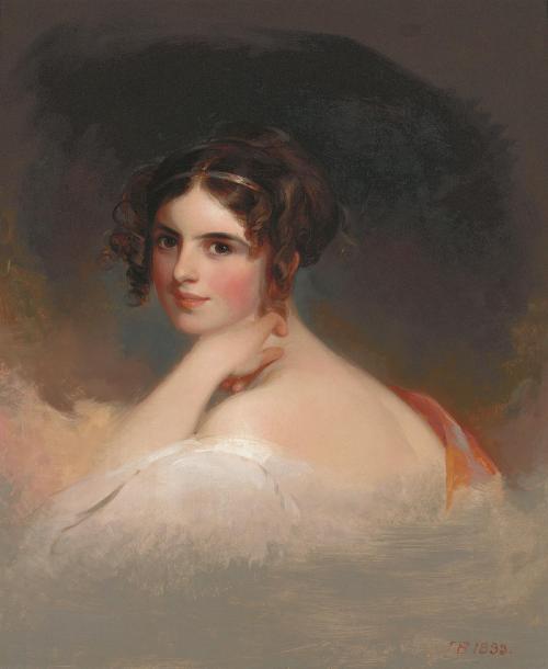 Frances Anne Kemble as Beatrice (1833). Thomas Sully (English-born American, 1783-1872). Oil on canv
