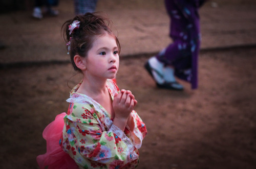 The Prayer by Mitsudomoe Via Flickr: Bonodori Matsuri Yanaka, Tokyo, Japan Pentax K5, SMC Pentax-M 5