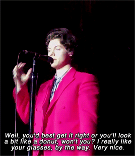 dunkirks:Harry calling out a fan after he explained how he wanted the crowd to sing "All You Ne
