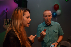 mizzjasminevillegasnewz:  Jasmine V playing Games At live 101.5