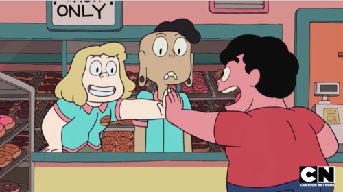 jetgreguar:jinntantei:catsandotherdrugs:Steven gets a hold of a magical time travel device and does 