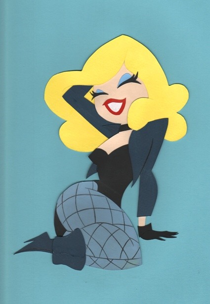 #BlackCanary #art by #justincoffee. -RL Found here: justincoffee.deviantart.com/art/Black-Can