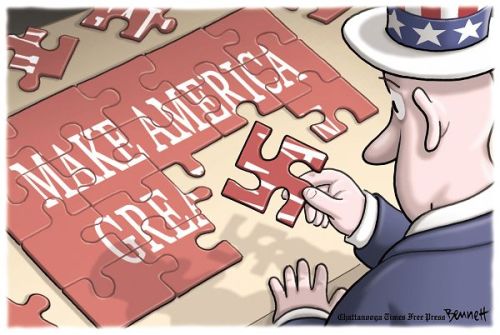 cartoonpolitics:  (cartoon by Clay Bennett)  