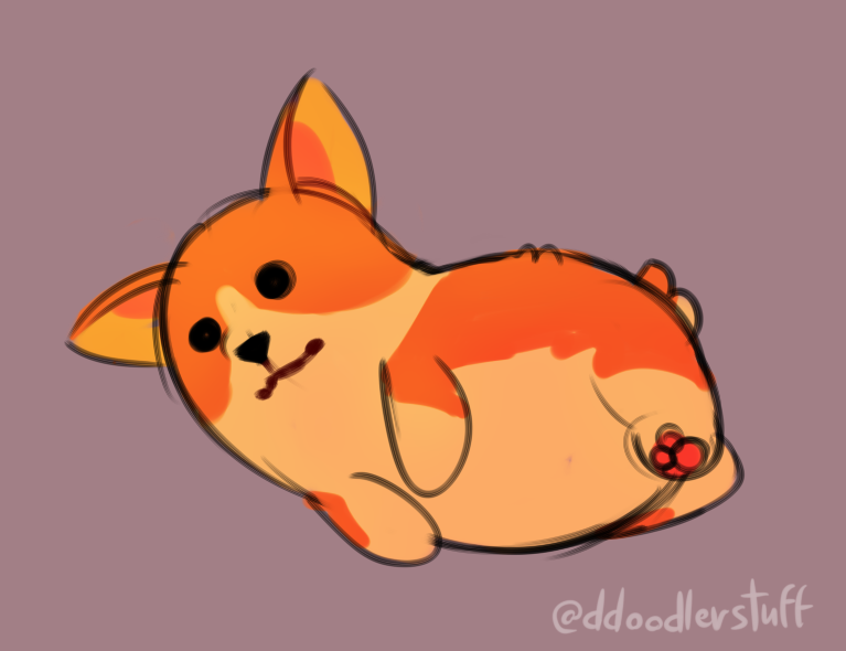 ddoodler:  I made more corgis.