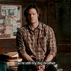 sammy-samulet:Because Sam’s unwavering faith in his Big Brother gets me every damn time.