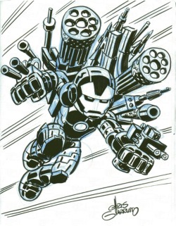 Chujo-Hime:  War Machine By Chris Giarrusso 