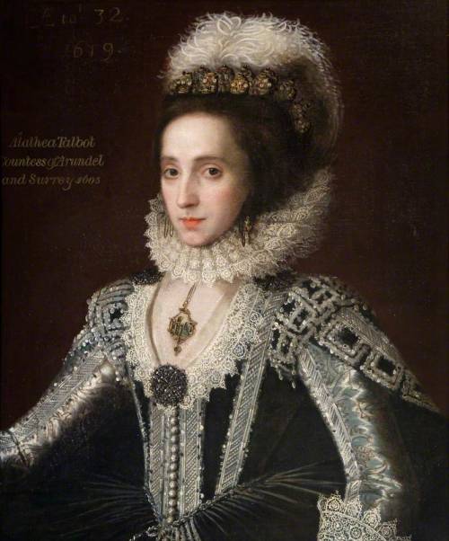 Alathea Talbot,Countess of Arundel and Surrey,1619 British School