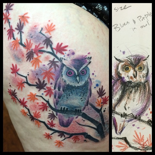 Owl Tattoos  Tattoofanblog