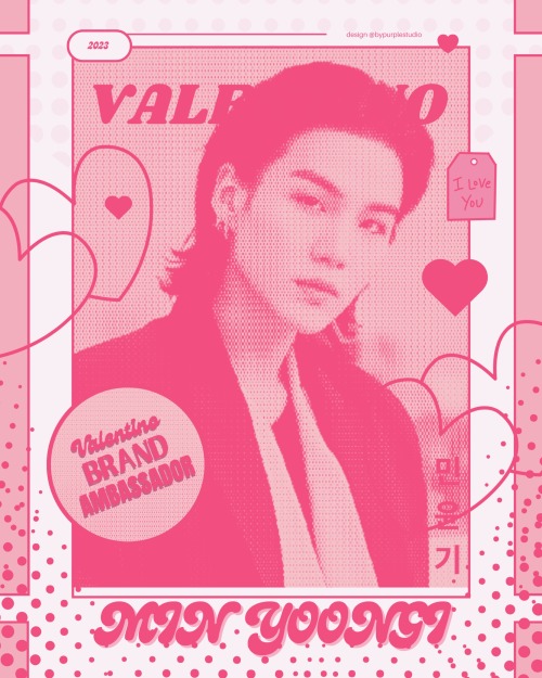 Yoongi Valentino Ambassador