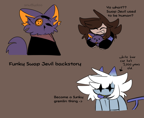 Welcome back to Snuffy’s really odd and specific Jevil and Dimentio swap auI could be working 