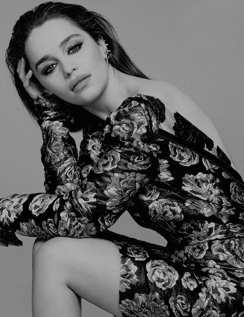 softenlly: Emilia Clarke for Marie Claire UK (July 2015)