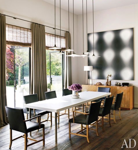 {Steven Volpe’s curated handiwork is behind this home. This isn’t really a new space, an