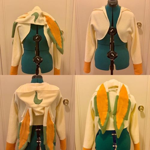 NEW!!! Eeveelution shrug hoodies using @sewdesune’s pattern this one is going to @itsamecospla