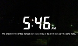 sweetdarklips:  Insomnio, lo hiciste otra