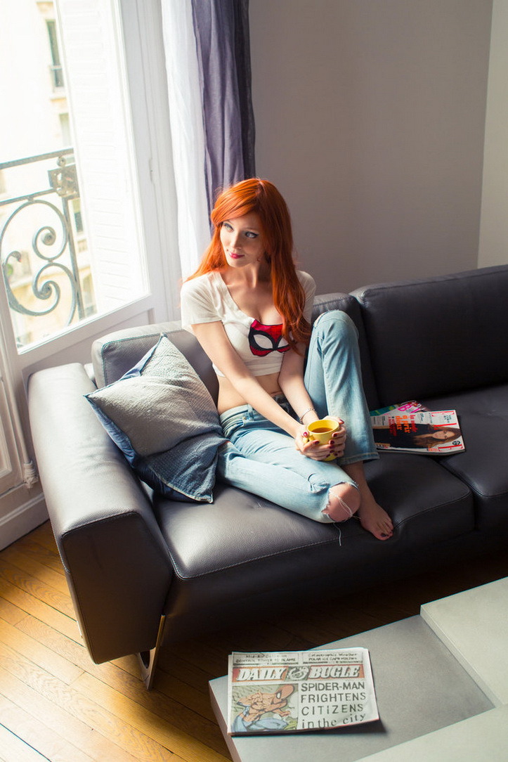 Sexy mary jane cosplay