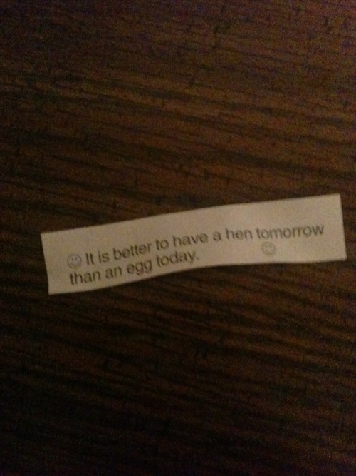 Fortune cookie