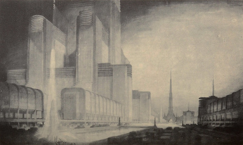 XXX sesiondemadrugada:Hugh Ferriss. photo