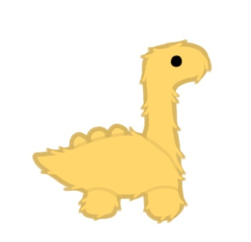 I Just Got A Brontosaurus Plushie And It Has A Lot Of Hair. His Name Is Brinquitos, Because He Can't
