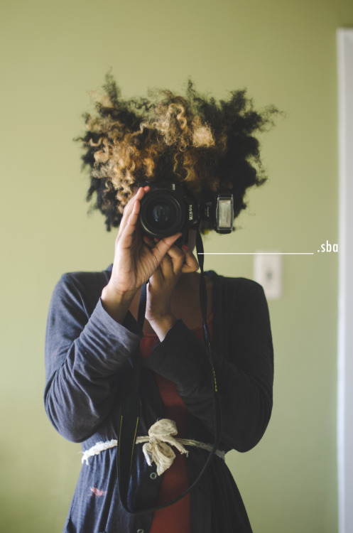 wild hair | morning selfies /sba. 